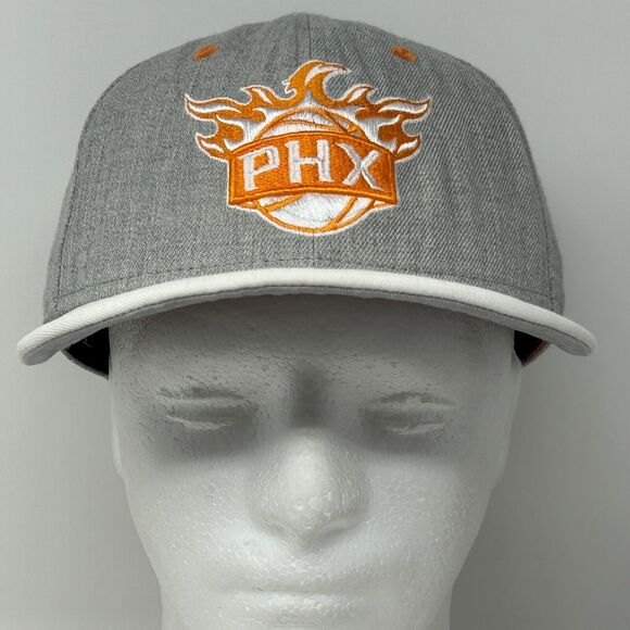 Phoenix Suns Hat Baseball Cap PHX NBA Basketball New Era 9Fifty Snapback Gray - Picture 2 of 12
